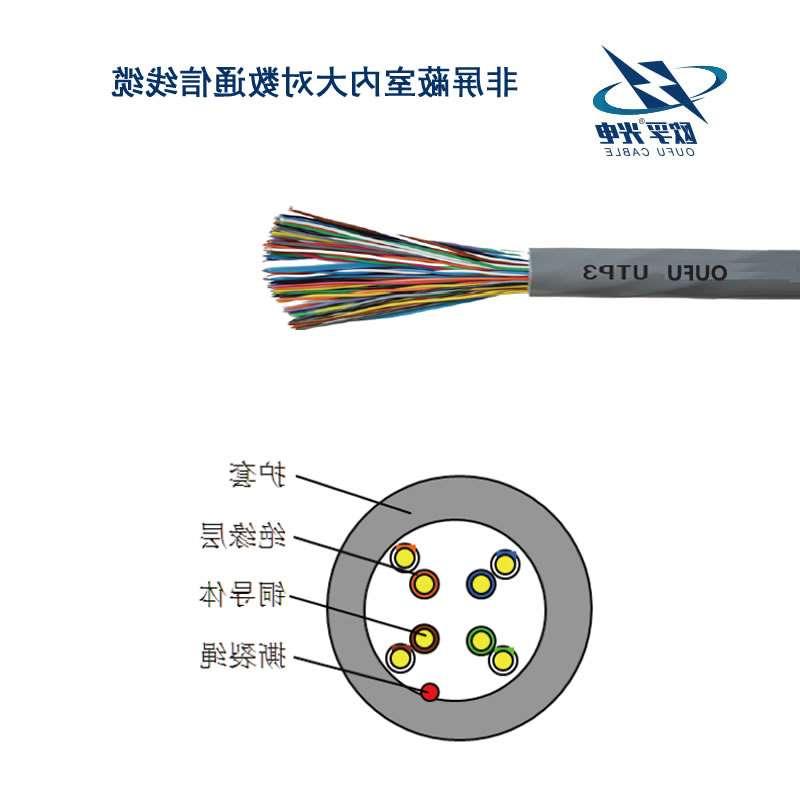 惠州市U/UTP 非屏蔽大对数通信电缆