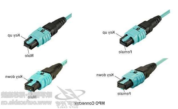惠州市欧孚光纤光缆厂 MPO光纤跳线的极性分类和芯数设计